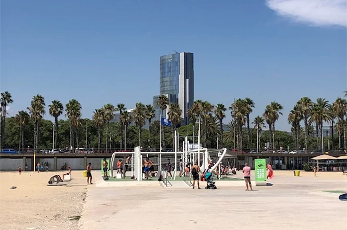 Barceloneta barras - Gimnasio en Ciutat Vella, Barcelona