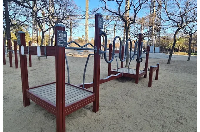 Gimnàs a l'aire lliure - Gimnasio en Ciutat Vella, Barcelona