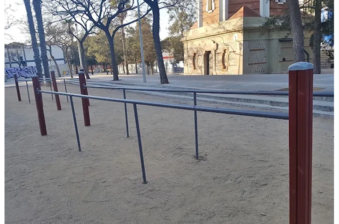 Gimnàs a l'aire lliure - Gimnasio en Ciutat Vella, Barcelona