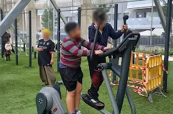 Parque de calistenia - Gimnasio en Sants-Montjuïc, Barcelona