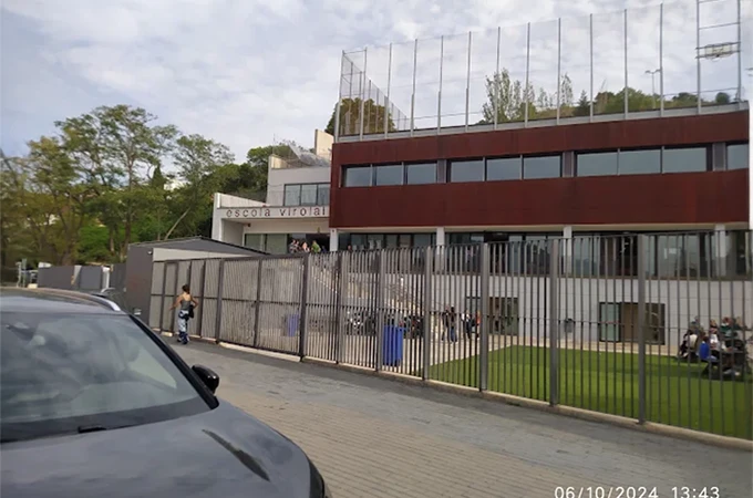 Pavelló Escola Virolai - Gimnasio en Horta-Guinardó, Barcelona Pavelló Escola Virolai - Gimnasio en Horta-Guinardó, Barcelona