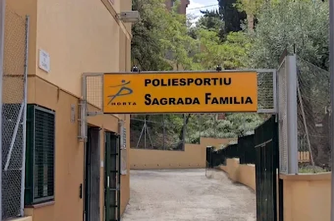 Poliesportiu Sagrada Família Horta - Gimnasio en Horta-Guinardó, Barcelona